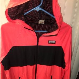 PINK windbreaker.